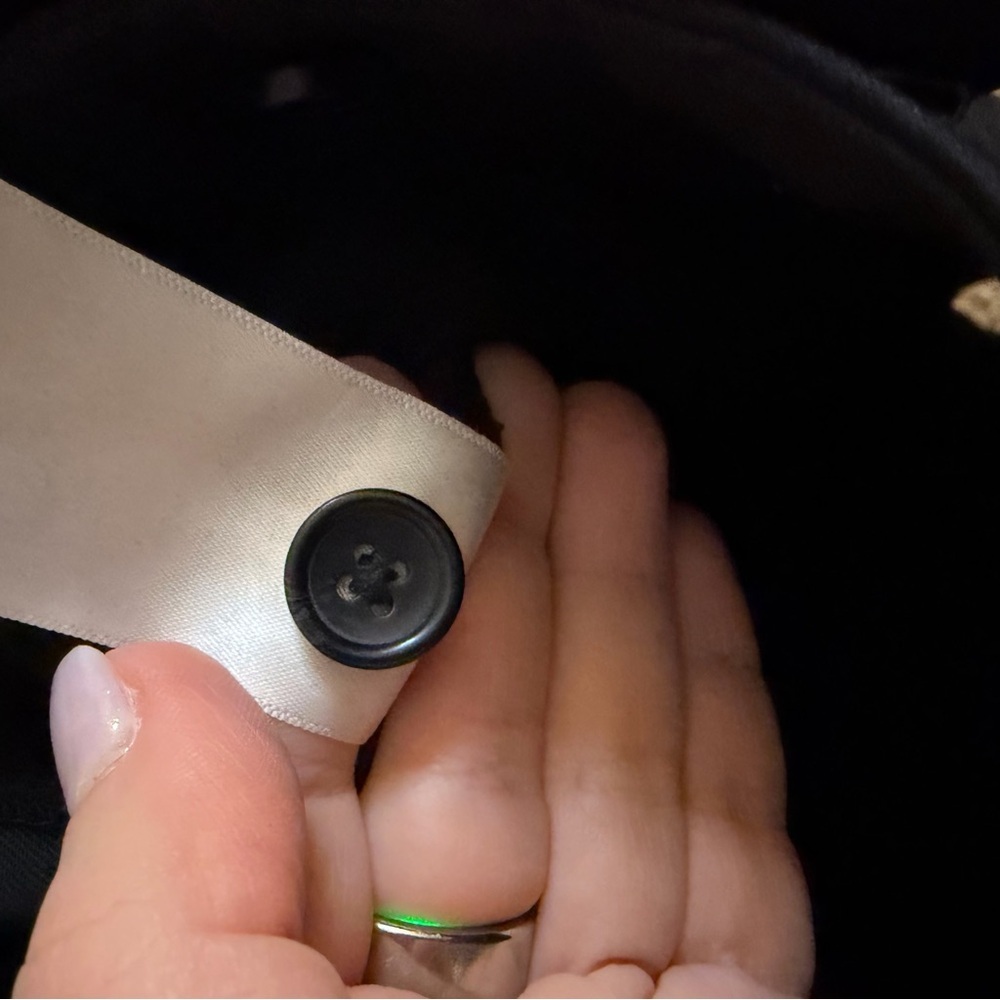 Everlane Black Trouser Pants size 0 Short - Picture 8 of 8